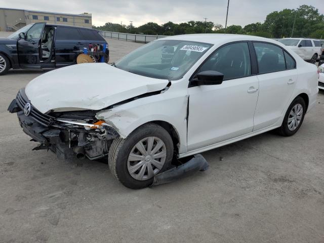 3VW2K7AJ5CM469098 - 2012 VOLKSWAGEN JETTA BASE أبيض صورة 1