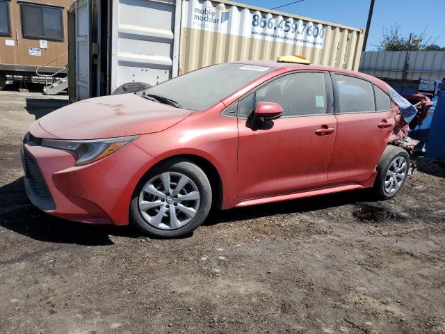 5YFEPRAE8LP061977 - 2020 TOYOTA COROLLA LE RED photo 1