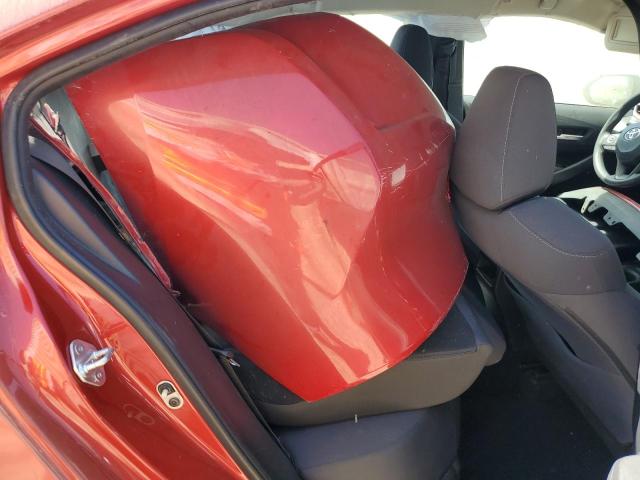 5YFEPRAE8LP061977 - 2020 TOYOTA COROLLA LE RED photo 10