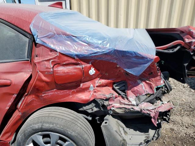 5YFEPRAE8LP061977 - 2020 TOYOTA COROLLA LE RED photo 12