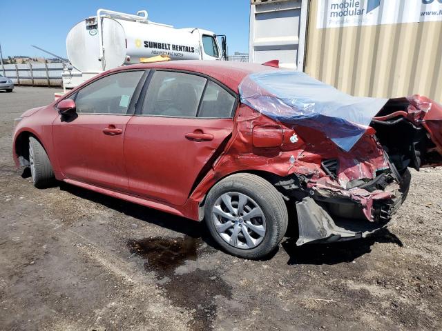 5YFEPRAE8LP061977 - 2020 TOYOTA COROLLA LE RED photo 2