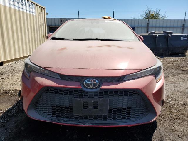 5YFEPRAE8LP061977 - 2020 TOYOTA COROLLA LE RED photo 5