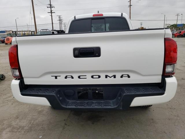 5TFRX5GN9JX107137 - 2018 TOYOTA TACOMA ACCESS CAB WHITE photo 6