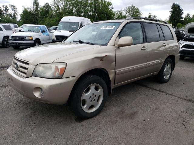 JTEEP21A070206672 - 2007 TOYOTA HIGHLANDER SPORT GOLD photo 1