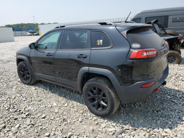 1C4PJMBS3FW501875 - 2015 JEEP CHEROKEE TRAILHAWK BLACK photo 2