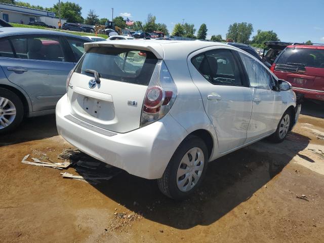 JTDKDTB39C1013530 - 2012 TOYOTA PRIUS C WHITE photo 3