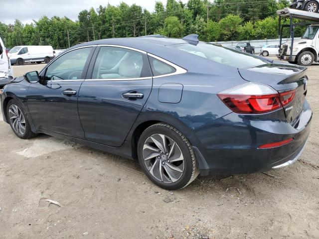 19XZE4F92NE013451 - 2022 HONDA INSIGHT TOURING BLUE photo 2