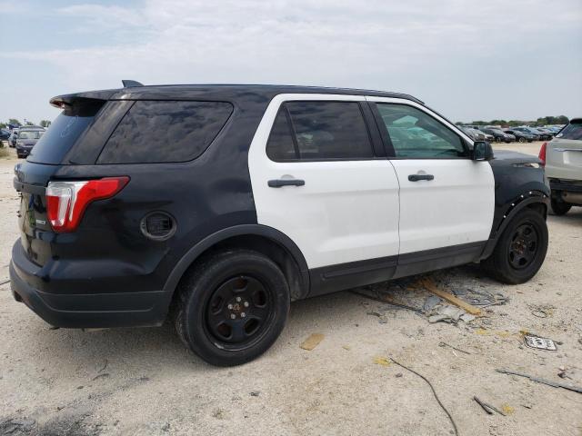 1FM5K8AR1JGC75568 - 2018 FORD EXPLORER POLICE INTERCEPTOR WHITE photo 3