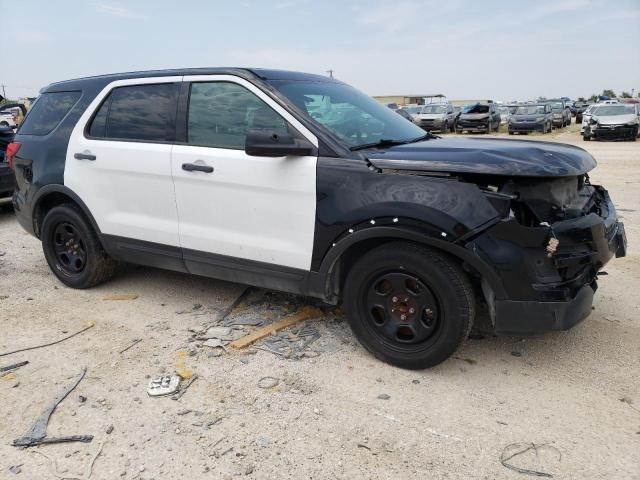 1FM5K8AR1JGC75568 - 2018 FORD EXPLORER POLICE INTERCEPTOR WHITE photo 4
