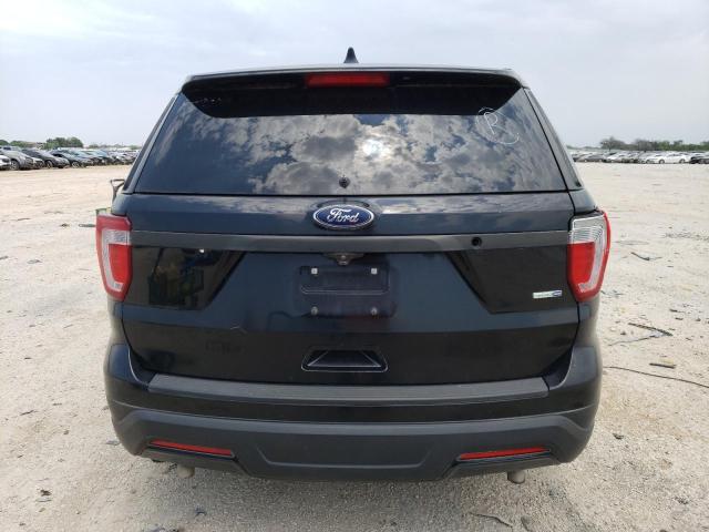 1FM5K8AR1JGC75568 - 2018 FORD EXPLORER POLICE INTERCEPTOR WHITE photo 6