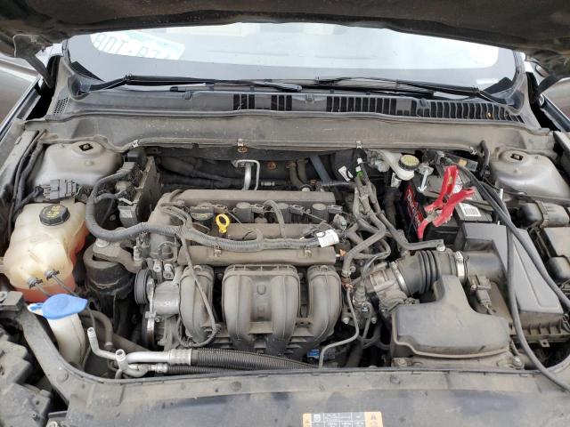 1FA6P0H7XE5371478 - 2014 FORD FUSION SE GRAY photo 11