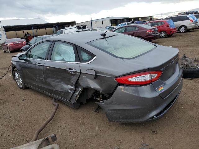 1FA6P0H7XE5371478 - 2014 FORD FUSION SE GRAY photo 2