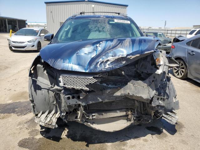 1GNKVLED3BJ323521 - 2011 CHEVROLET TRAVERSE LTZ BLUE photo 5