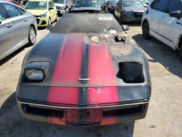 1G1YY2182K5114026 - 1989 CHEVROLET CORVETTE BLACK photo 5