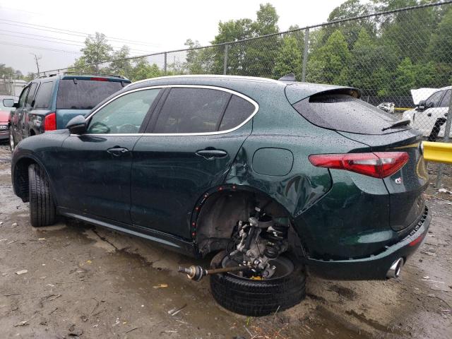 ZASPAKBN5M7D12884 - 2021 ALFA ROMEO STELVIO TI GREEN photo 2