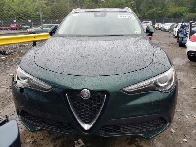 ZASPAKBN5M7D12884 - 2021 ALFA ROMEO STELVIO TI GREEN photo 5