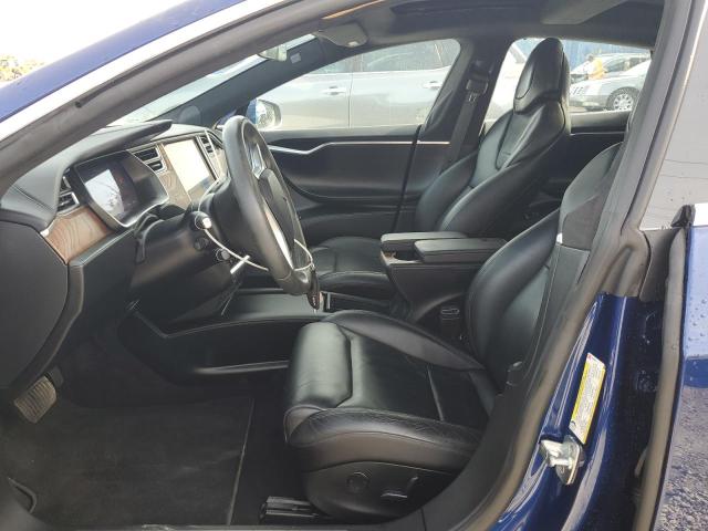 5YJSA1E20HF184388 - 2017 TESLA MODEL S Mavi foto 7