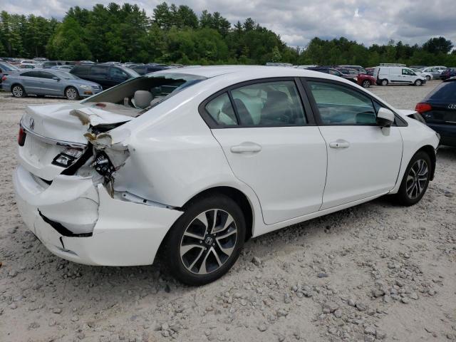 19XFB2F80EE219911 - 2014 HONDA CIVIC EX WHITE photo 3