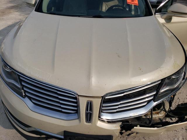 2LMTJ8KR9GBL40308 - 2016 LINCOLN MKX SELECT CREAM photo 12