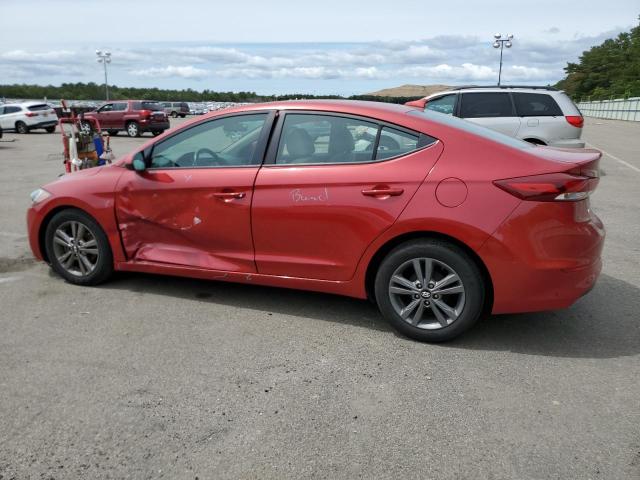 5NPD84LF4HH091578 - 2017 HYUNDAI ELANTRA SE RED photo 2