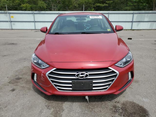 5NPD84LF4HH091578 - 2017 HYUNDAI ELANTRA SE RED photo 5