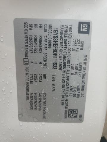 1GYS3HEF8DR111533 - 2013 CADILLAC ESCALADE ESV LUXURY 白色 照片 13