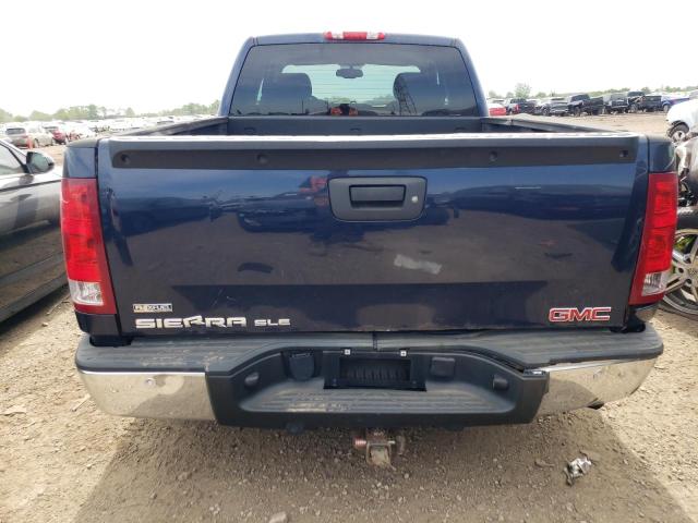 1GTEK29079Z218461 - 2009 GMC SIERRA K1500 SLE BLUE photo 6