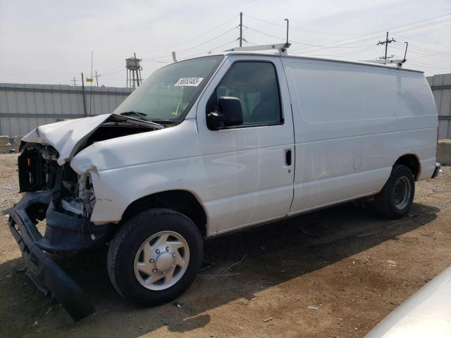 1FTNE1EW9CDB18099 - 2012 FORD ECONOLINE E150 VAN WHITE photo 1