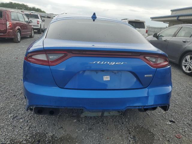 KNAE55LC2J6024662 - 2018 KIA STINGER GT2 BLUE photo 6