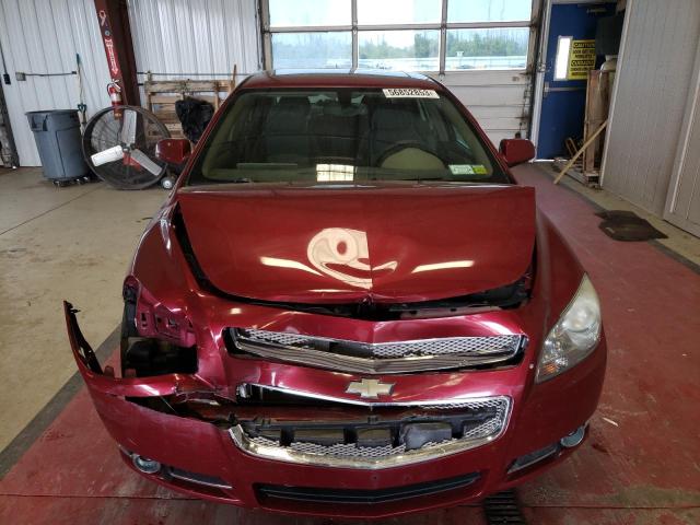 1G1ZK57B09F197809 - 2009 CHEVROLET MALIBU LTZ წითელი ფოტო 5