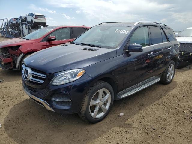 4JGDA5HB7GA664233 - 2016 MERCEDES-BENZ GLE 350 4MATIC BLUE photo 1