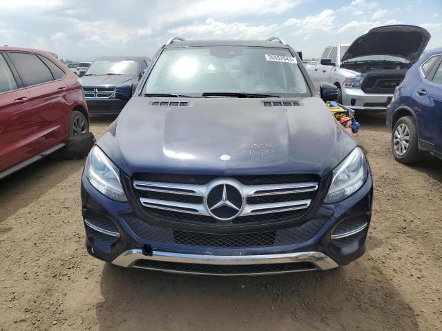 4JGDA5HB7GA664233 - 2016 MERCEDES-BENZ GLE 350 4MATIC BLUE photo 5