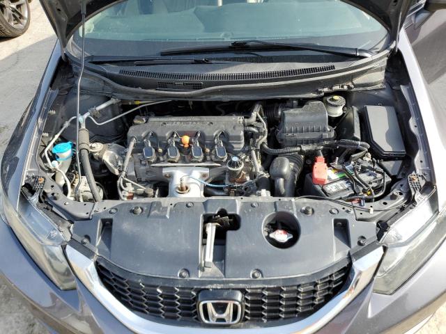 2HGFB2F90FH510327 - 2015 HONDA CIVIC EXL 灰色 照片 11