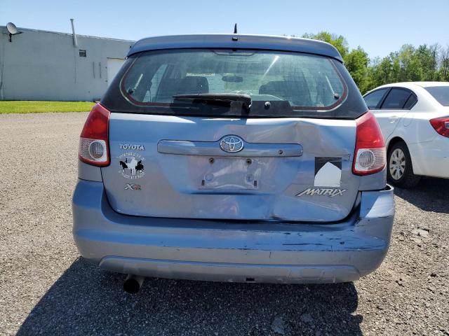 2T1KR32E94C833736 - 2004 TOYOTA COROLLA MA XR BLUE photo 6