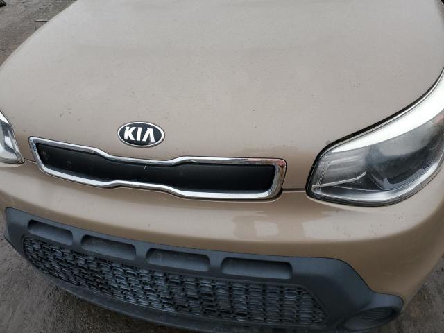 KNDJN2A26E7034492 - 2014 KIA SOUL BROWN photo 11