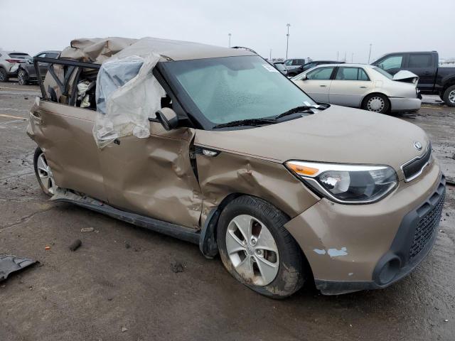 KNDJN2A26E7034492 - 2014 KIA SOUL BROWN photo 4