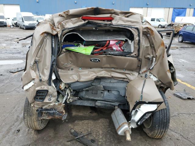 KNDJN2A26E7034492 - 2014 KIA SOUL BROWN photo 6