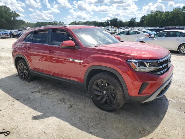 1V2JC2CA6NC210327 - 2022 VOLKSWAGEN ATLAS CROS SE RED photo 4