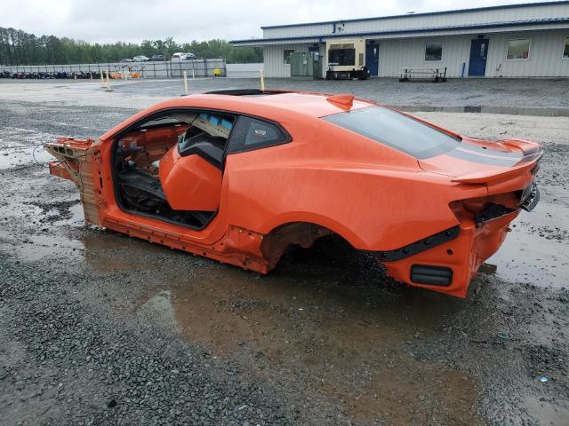 1G1FH1R78J0157634 - 2018 CHEVROLET CAMARO SS ORANGE photo 2