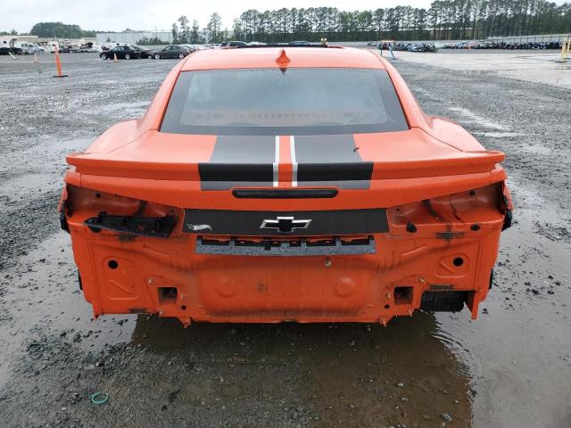 1G1FH1R78J0157634 - 2018 CHEVROLET CAMARO SS ORANGE photo 6