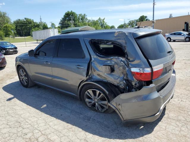 1C4SDJCT2DC535893 - 2013 DODGE DURANGO R/T GRAY photo 2