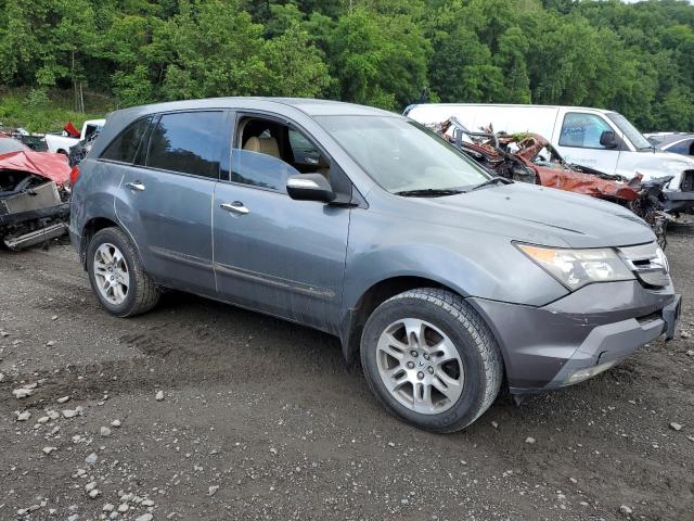 2HNYD28608H545824 - 2008 ACURA MDX TECHNOLOGY GRAY photo 4