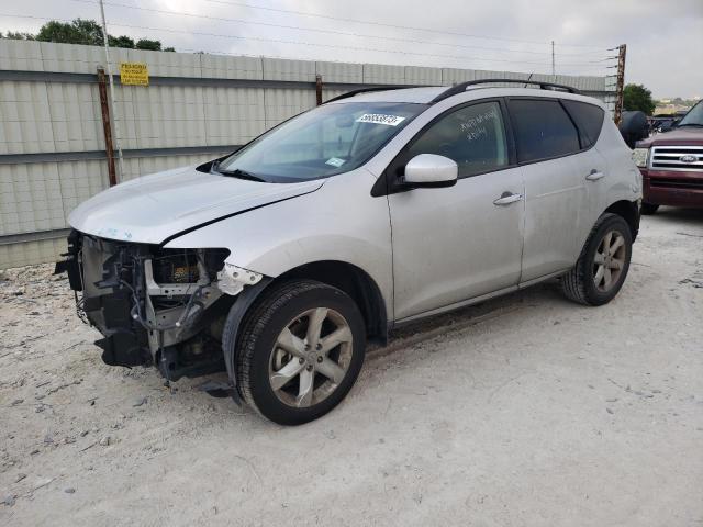 JN8AZ1MU4AW002611 - 2010 NISSAN MURANO S SILVER photo 1