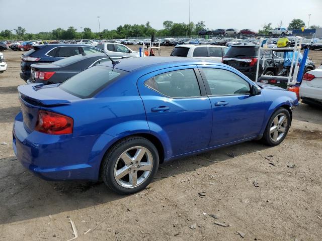 1C3CDZAB0CN247262 - 2012 DODGE AVENGER SE BLUE photo 3