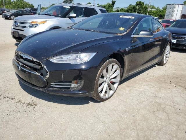 5YJSA1E49GF128448 - 2016 TESLA MODEL S BLACK photo 1