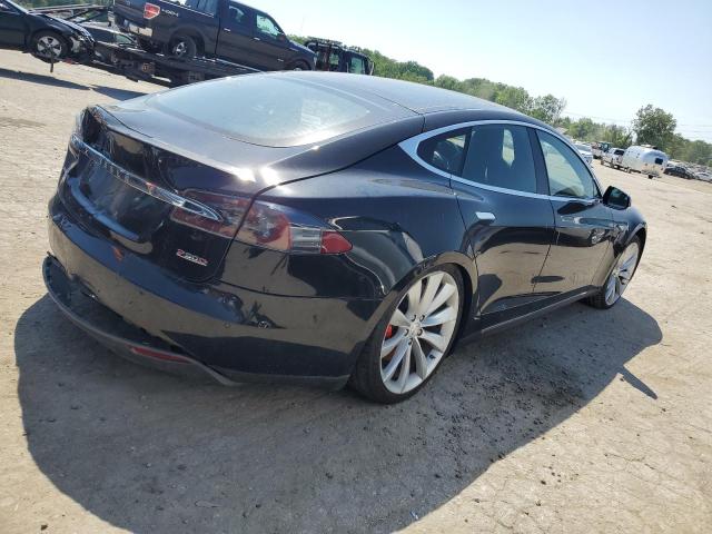 5YJSA1E49GF128448 - 2016 TESLA MODEL S BLACK photo 3