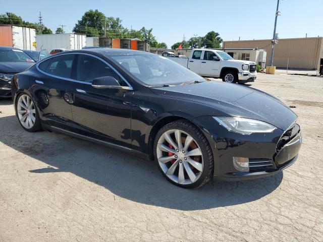 5YJSA1E49GF128448 - 2016 TESLA MODEL S BLACK photo 4