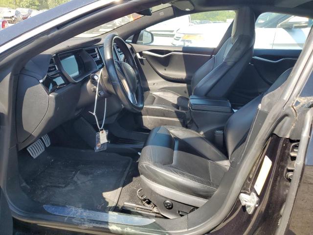5YJSA1E49GF128448 - 2016 TESLA MODEL S BLACK photo 7