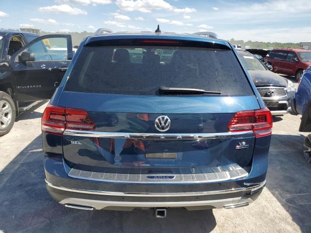 1V2MR2CA1KC510249 - 2019 VOLKSWAGEN ATLAS SEL BLUE photo 6