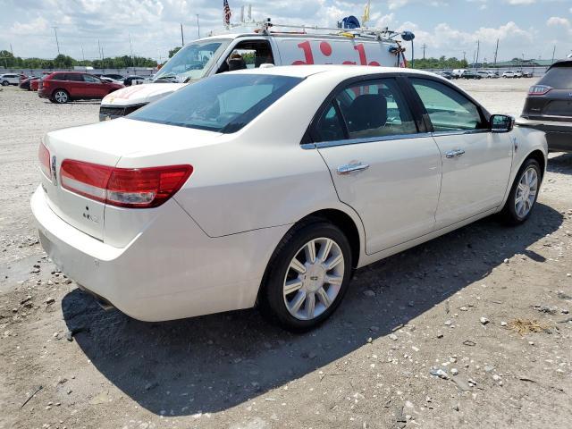 3LNHL2GC3CR823575 - 2012 LINCOLN MKZ WHITE photo 3